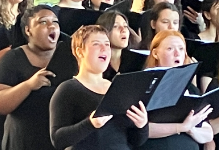 HPA Singer Performs with All-State Chorus