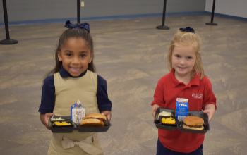 Cafeteria Students 