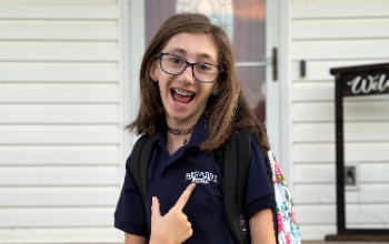 Student Kaylee First Day 2023