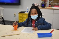 Elementary Art Student High Point Academy