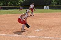 High Point Academy Softball Player