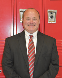 Middle School Principal Tucker Hamrick